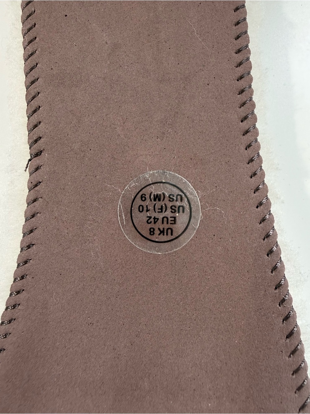 Hunter Luxury Shearling Insoles Cream‎ Wool Sheepskin Rain Boot Liners Size 10 - Picture 4 of 4